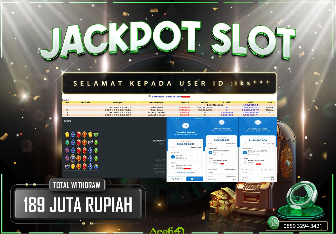 JACKPOT STARLIGHT PRINCESS 1000 DARI MEMBER SETIA ACEH4D TGL 06/12/2024  💸💸